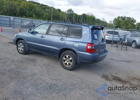 2007 Toyota Highlander V6 from USA, damaged, VIN JTEHP21A270231408